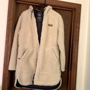 LL Bean women’s Sherpa coat